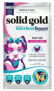 Solid Gold סוליד גולד Nutrient Boost מזון לכלב מגזע קטן עוף חומוס ודלעת Solid Gold סוליד גולד Nutrient Boost מזון לכלב מגזע קטן עוף חומוס ודלעת