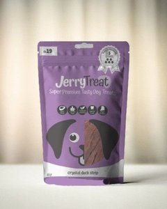 חטיף Jerry Treats רצועות ברווז קריסטל חטיף Jerry Treats רצועות ברווז קריסטל