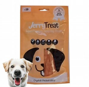 חטיף Jerry Treats לכלב רצועות עוף קריסטל חטיף Jerry Treats לכלב רצועות עוף קריסטל