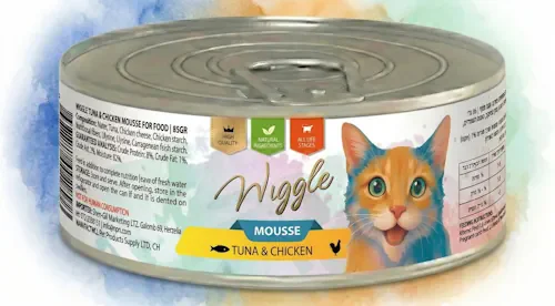 ������� ����� ��� ���� ���� � Wiggle Tuna & Chicken Mousse 85g