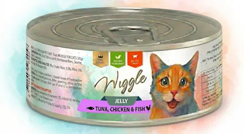 ������� ����� ����, ��� ����� ���� � Wiggle Tuna, Chicken and fish in Jelly 85g