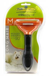 FURMINATOR מסרק פורמינטור לבעלי פרווה ארוכה - גודל M FURMINATOR מסרק פורמינטור לבעלי פרווה ארוכה - גודל M