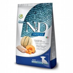 Natural & Delicious Ocean לגורי כלבים גזע קטן ללא דגנים - דג קוד, דלעת ומלון Natural & Delicious Ocean לגורי כלבים גזע קטן ללא דגנים - דג קוד, דלעת ומלון