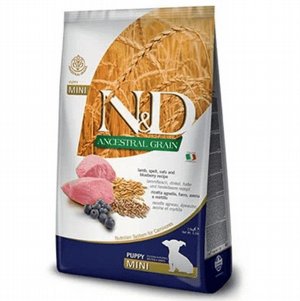 Natural & Delicious לגורי כלבים גזע קטן עם דגנים כבש ואוכמניות Natural & Delicious לגורי כלבים גזע קטן עם דגנים כבש ואוכמניות