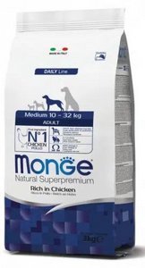 Monge מונג' מזון יבש לכלב בוגר בטעם עוף Monge מונג' מזון יבש לכלב בוגר בטעם עוף