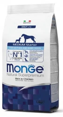 ���� ��� ���� ����� ����� | Monge Medium Puppy Chicken