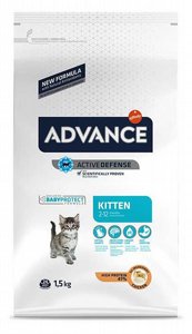 ADVANCE אדוונס מזון לגורי חתולים בטעם עוף ADVANCE אדוונס מזון לגורי חתולים בטעם עוף