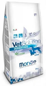 Monge VETSolution Dermatosis מונג' וט ליינס דרמטוזיס – מזון רפואי יבש לכלבים עם בעיות עור ופרווה Monge VETSolution Dermatosis מונג' וט ליינס דרמטוזיס – מזון רפואי יבש לכלבים עם בעיות עור ופרווה
