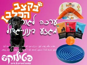 בקצב הכלב: ערכה מלאה לגור מגזע בינוני-גדול בקצב הכלב: ערכה מלאה לגור מגזע בינוני-גדול