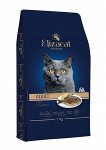ELIZACAT מזון יבש לחתולים בוגר בטעם דגים ELIZACAT מזון יבש לחתולים בוגר בטעם דגים