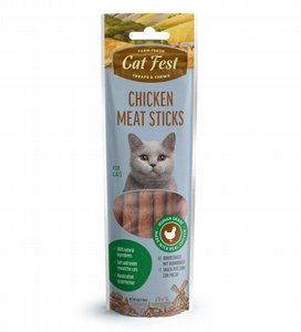 Cat Fest חטיף לחתול מקלות עוף Cat Fest חטיף לחתול מקלות עוף