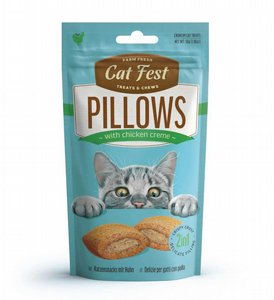 Cat Fest חטיף לחתול כריות עם קרם עוף 30 גרם Cat Fest חטיף לחתול כריות עם קרם עוף 30 גרם
