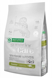Nature's Protection נייצ’רס פרוטקשן לכלבים לבנים גורים מגזע קטן על בסיס סלמון ושרימפס Nature's Protection נייצ’רס פרוטקשן לכלבים לבנים גורים מגזע קטן על בסיס סלמון ושרימפס