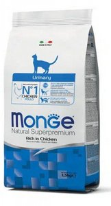 Monge מונג' מזון יבש יורינרי לחתול בוגר בטעם עוף Monge מונג' מזון יבש יורינרי לחתול בוגר בטעם עוף