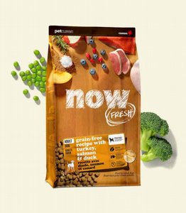 NOW מזון לכלב בוגר הודו סלמון וברווז ללא דגנים - 1.6 ק"ג NOW מזון לכלב בוגר הודו סלמון וברווז ללא דגנים - 1.6 ק"ג