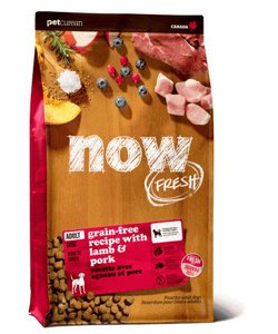 NOW מזון לכלב מבוגר גזע קטן הודו סלמון וברווז ללא דגנים NOW מזון לכלב מבוגר גזע קטן הודו סלמון וברווז ללא דגנים