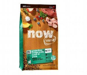 NOW מזון לכלב בוגר גזע קטן כבש וחזיר ללא דגנים - 1.6 ק"ג NOW מזון לכלב בוגר גזע קטן כבש וחזיר ללא דגנים - 1.6 ק"ג
