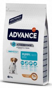 ADVANCE אדוונס מזון לגורי כלבים מגזע קטן, עוף ואורז ADVANCE אדוונס מזון לגורי כלבים מגזע קטן, עוף ואורז