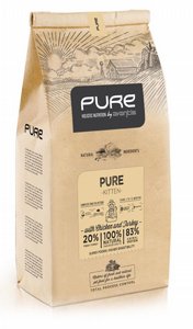 PURE פיור קיטן מזון מלא לגורי חתולים 2 ק"ג PURE פיור קיטן מזון מלא לגורי חתולים 2 ק"ג